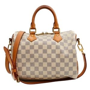 LOUIS VUITTON DAMIER AZUR SPEEDY BANDOULIERE 25